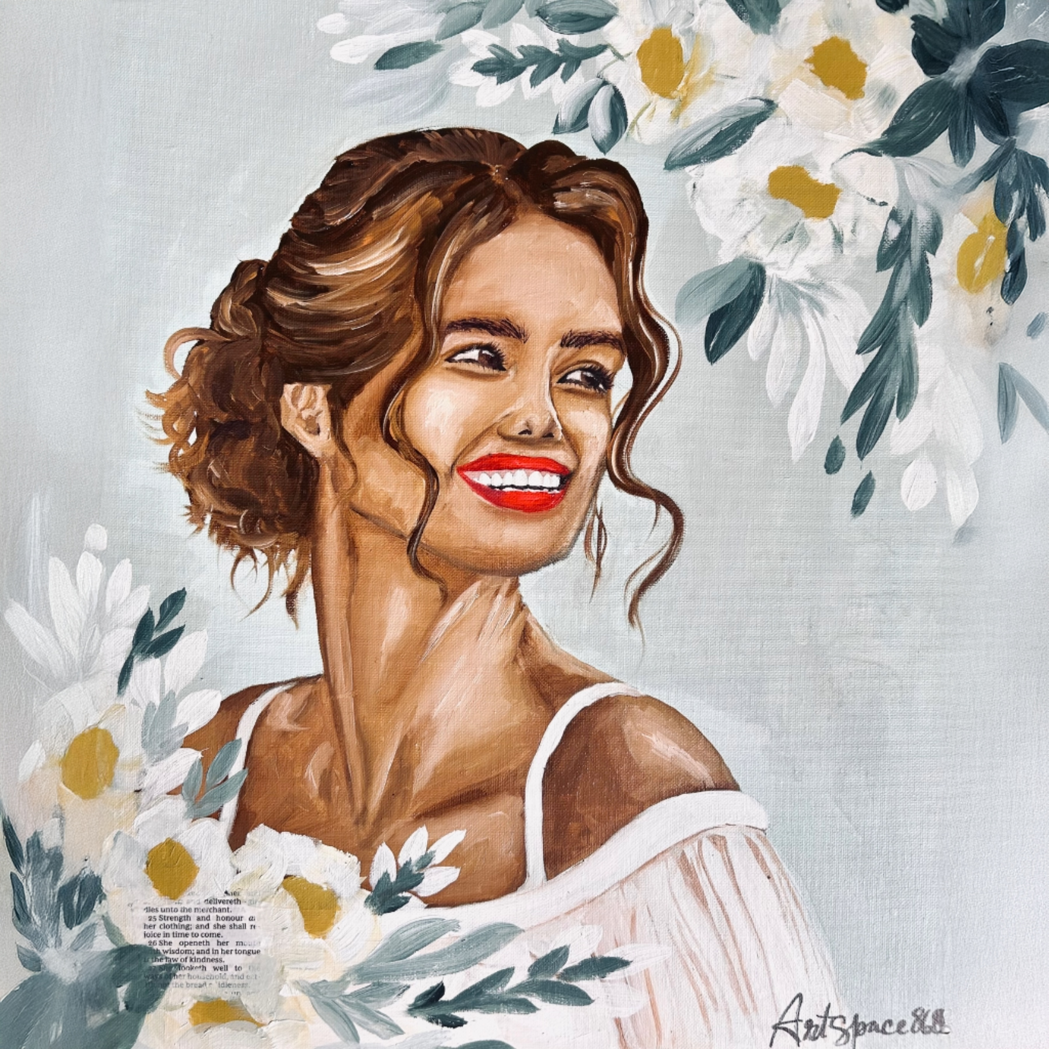 Strength and Dignity Canvas Print